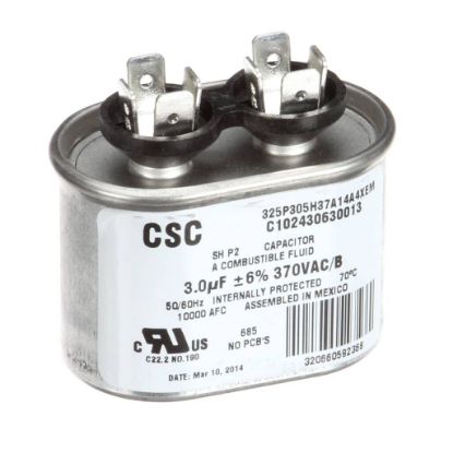 Picture of Manitowoc Ice 8504583 Run Capacitor 3Mfd 370V 60Hz