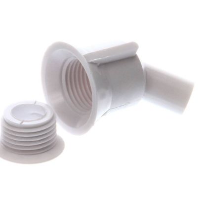 Picture of Master-Bilt 11-01895 Drain Flange With Adapter, Whi