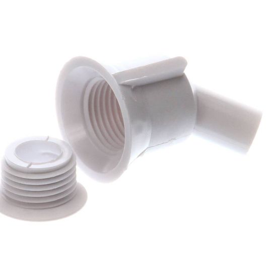Picture of Master-Bilt 11-01895 Drain Flange With Adapter, Whi