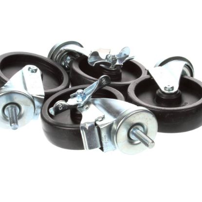 Picture of Master-Bilt A297-11140 Caster Assembly (Top Mount) (S