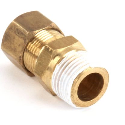 Picture of Montague 1287-4 Brass Fitting --3/8 Npt X 7/16