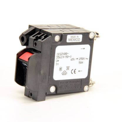 Picture of Nieco 15480 Switch, Rocker, 50A 2 Pole, Panel Mount