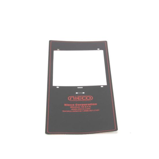 Picture of Nieco 16609 Label Front Right Control Bo