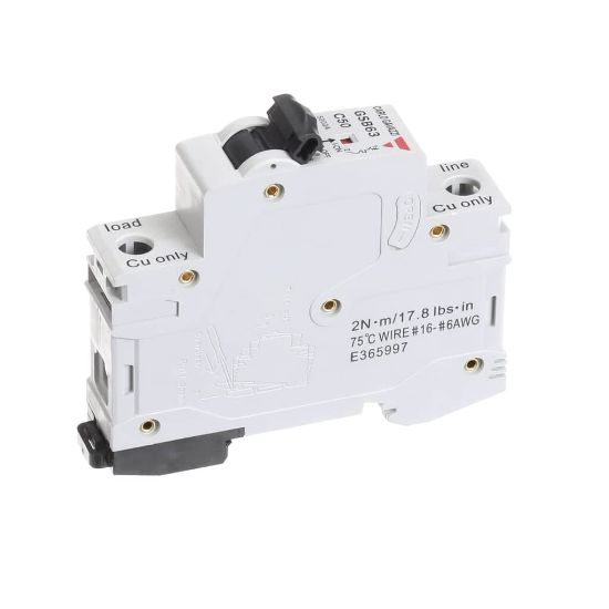Picture of Nieco 4158 Circuit Breaker, 50A, 1P, Element Exp.