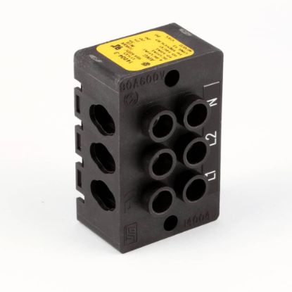 Picture of Nieco 4622 Terminal Block 3 Pole 90 Amp 600V
