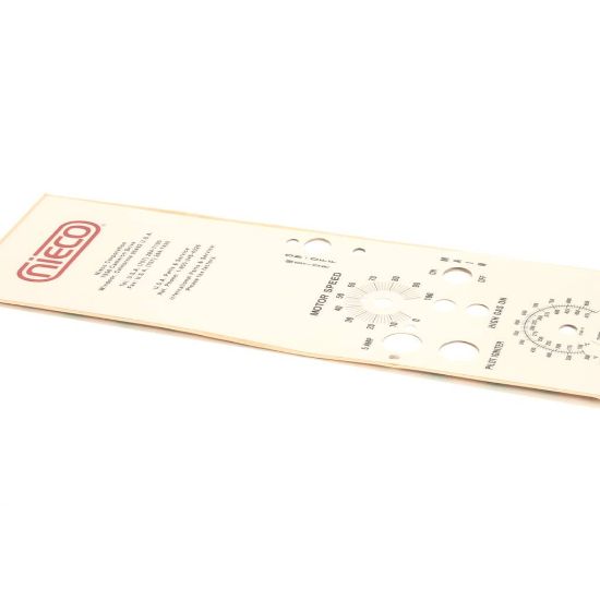 Picture of Nieco 5146-11 Label, Control Box (6/824Bgt,930/950g)