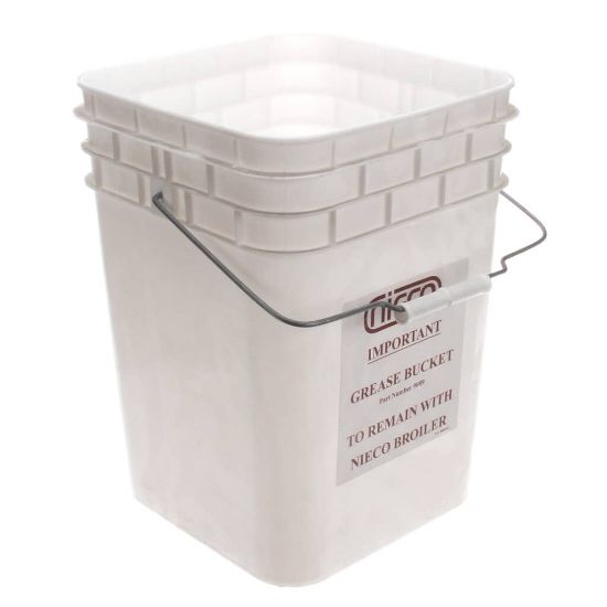 Picture of Nieco 9089-10 Grease Pail Without Lid 4 Gal. W/l