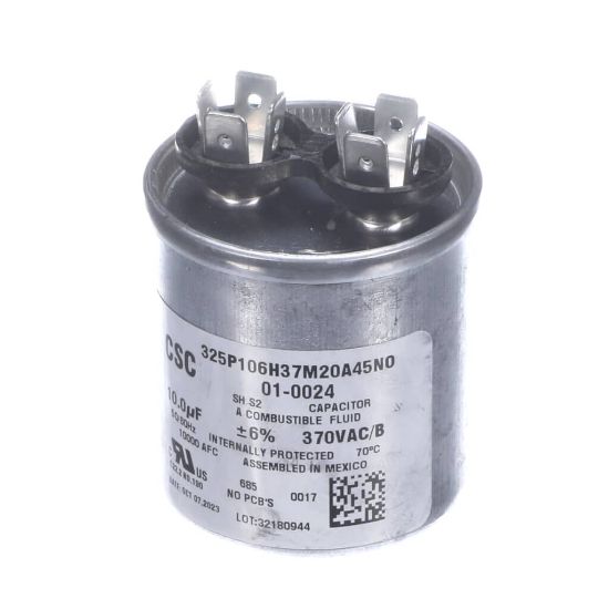 Picture of Nortek 01-0024 Run Cap,round,370v,10uf