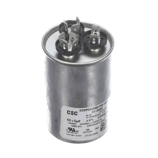 Picture of Nortek 01-0086 Capac,run 50/5/370-Rnd-mtl