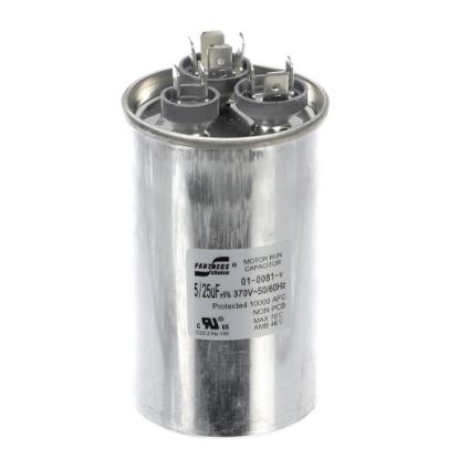 Picture of Nortek 01-0081 Capac,run 25/5/370-Rnd-mtl
