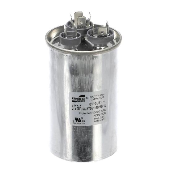 Picture of Nortek 01-0081 Capac,run 25/5/370-Rnd-mtl