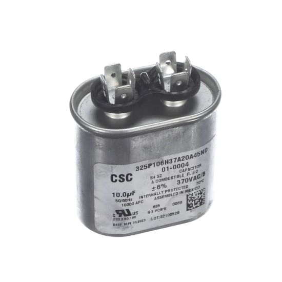 Picture of Nortek 01-0004 Run Cap,oval,370v,10uf