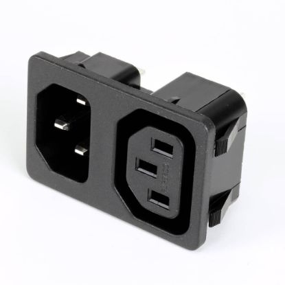 Picture of Pitco 60148401 Inl & Out Power Conn Iec320