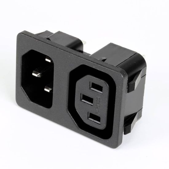Picture of Pitco 60148401 Inl & Out Power Conn Iec320