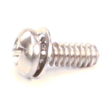 Picture of Pitco 60175401 Screw 6-32 X 3/8Ph Intlk Wshr Ss