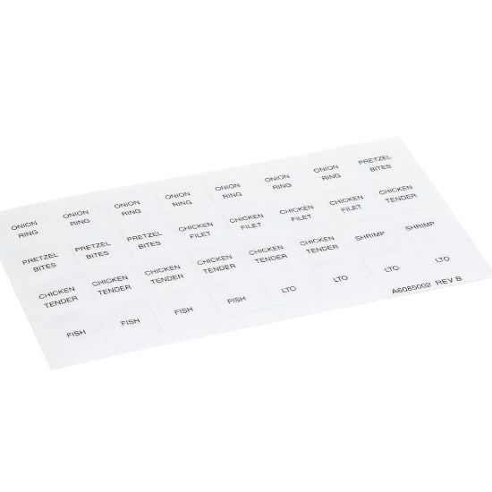 Picture of Pitco A6085002 Label,culvers Rh