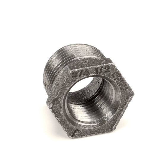 Picture of Pitco P7036013 Bshg Rdcr Hex 3/4X1/2 N Pt Blk