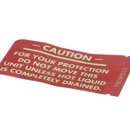Picture of Pitco P6095501 Caution Sticker