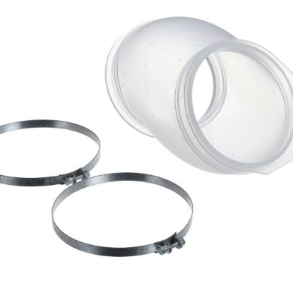 Picture of Rational 54.01.650S Rubber Form Piece Venting Pipe +Hose Cla