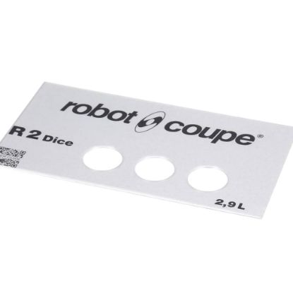Picture of Robot Coupe 407902 R2 Dice Front Plate