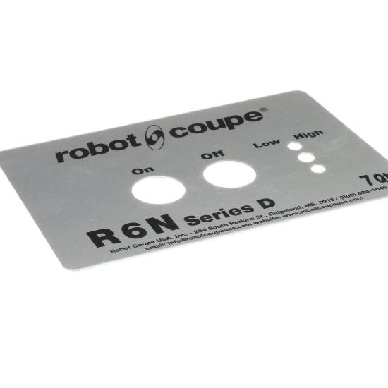 Picture of Robot Coupe 407234 Front Plate R6n Series D