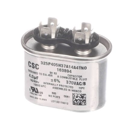 Picture of Reznor RZ163894 Repl Capacitor 4Mfd 370V W/brkt