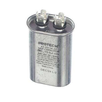 Picture of Rheem 43-25134-22 Capacitor - 10/440 Single Oval