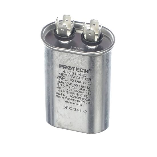 Picture of Rheem 43-25134-22 Capacitor - 10/440 Single Oval