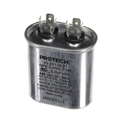 Picture of Rheem 43-25134-21 Capacitor - 5/440 Single Oval