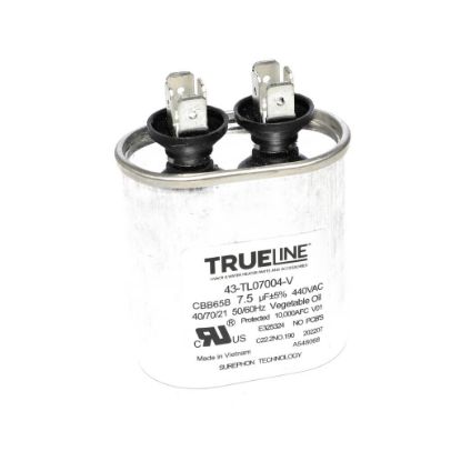 Picture of Rheem 43-TL07004-V Capacitor - 7.5/440 Single Oval