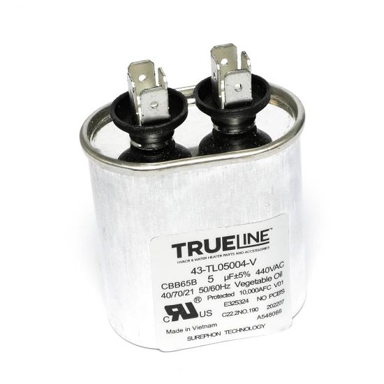 Picture of Rheem 43-TL05004-V Capacitor - 5/440 Single Oval