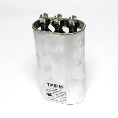 Picture of Rheem 43-TL40074-V Capacitor - 40/7.5/440 Dual Oval