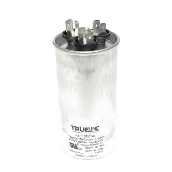 Picture of Rheem 43-TL55053-R Capacitor - 55/5/370 Dual Round