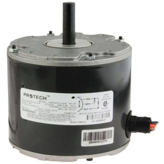 Picture of Rheem 51-102500-02 Pro 1/6Hp Condenser 1075Rpm