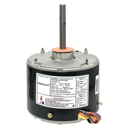 Picture of Rheem 51-23053-11 Pro 1/3Hp Condenser 1075Rpm