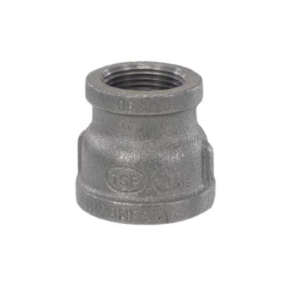 Picture of Rheem 660556 Reducing Coupling - Black Pipe Fitting (1-1/4 In. X 1 In.)