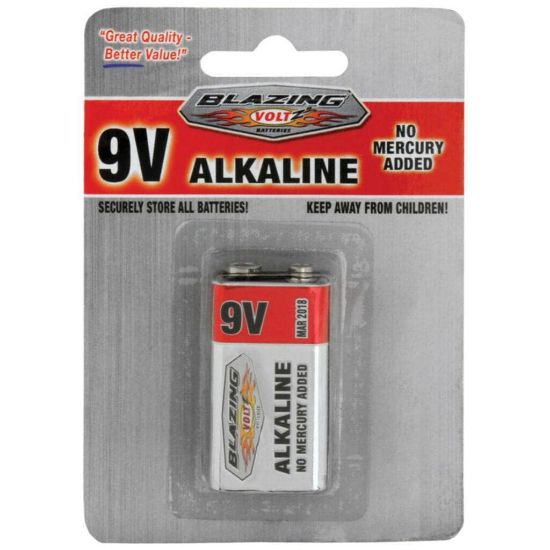 Picture of Rheem BV900268 9V Alkaline Battery - 1 Pack (Case Of 24 Packs)