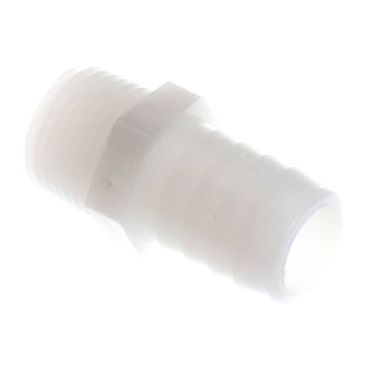 Picture of Salvajor 998132 Pipe, 3/4"" Barb 1/2"" Male Nylon Straight