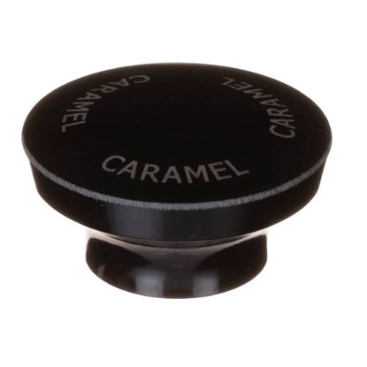 Picture of Server 82023-024 Black Knob, Engraved Caramel