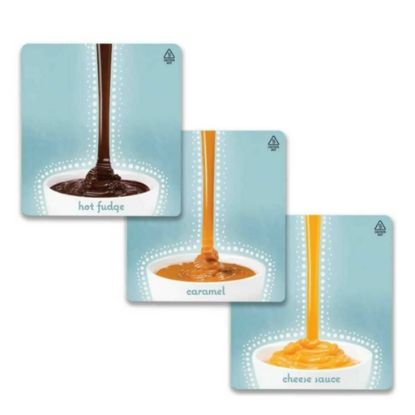 Picture of Server 86749 3 Decals- Caramel Cheese Fudge