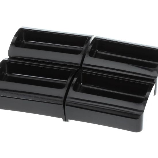 Picture of Server 88732 Portion Tray, .45 Fl Oz Blk, 4 Pack