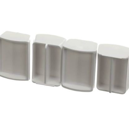 Picture of Server 88795 Portion Tray, .50Oz Wht 4Pk, Slimline