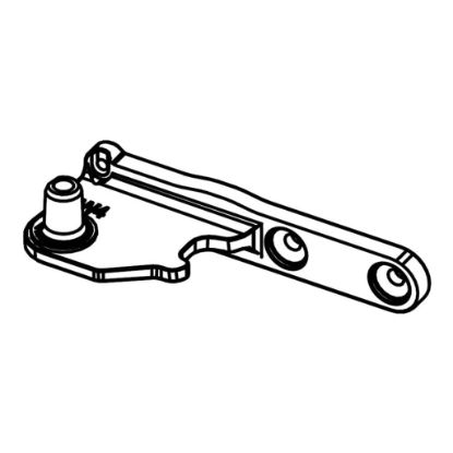 Picture of Samsung DA61-08318E Hinge-middle Left;aw2-14,zn,t4.5,spray