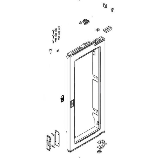 Picture of Samsung DA82-02227Q Packing Svc Kit Assembly