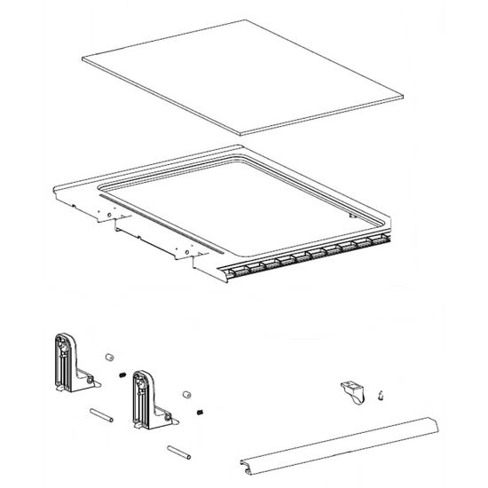 Picture of Samsung DA97-15362A Assembly Shelf Folder