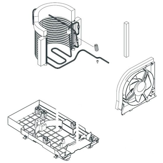 Picture of Samsung DA97-20718A Assembly Tray Drain Water;rs5300t,