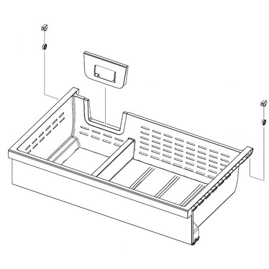 Picture of Samsung DA97-20999A Assembly Tray-fre Up