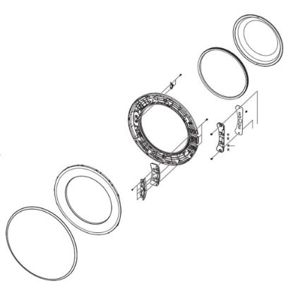Picture of Samsung DC97-15975G Assembly Door