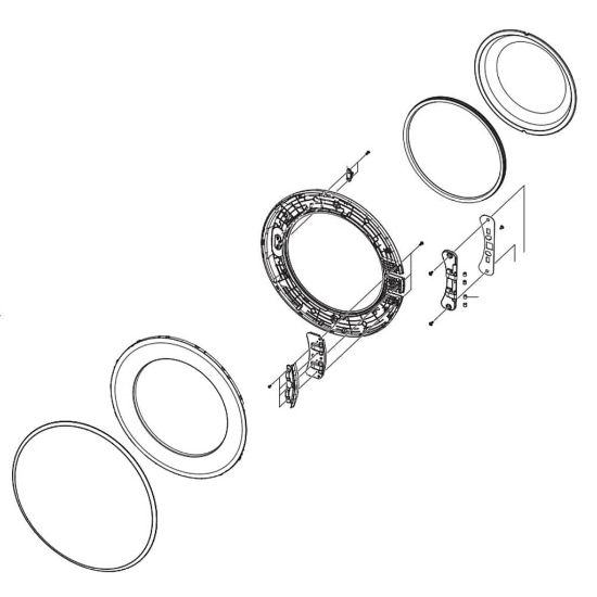 Picture of Samsung DC97-15975G Assembly Door