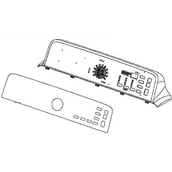 Picture of Samsung DC97-16961A Assembly S.panel Control